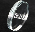 Фишка Dealer (Дилера) Профессиональная (прозрачная)